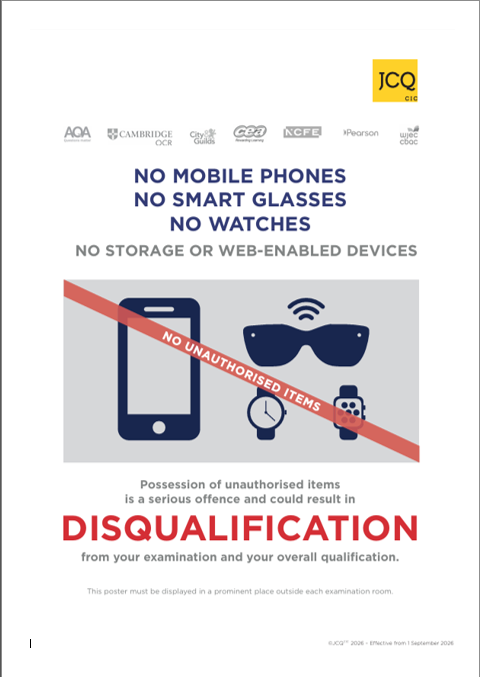 Mobile phone poster